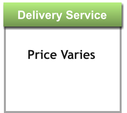 Delivery Service Delivery Service Price Varies